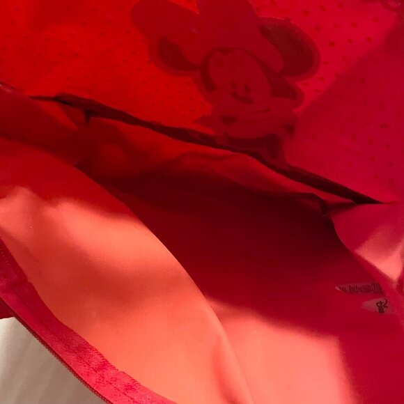 Disney Minnie Mouse Canvas Tote Bag 14.5 x 12 Inch Size - Picture 11 of 16